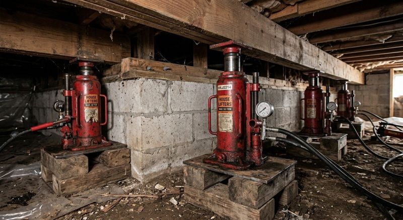 House Settling Repair in Shelby, NC