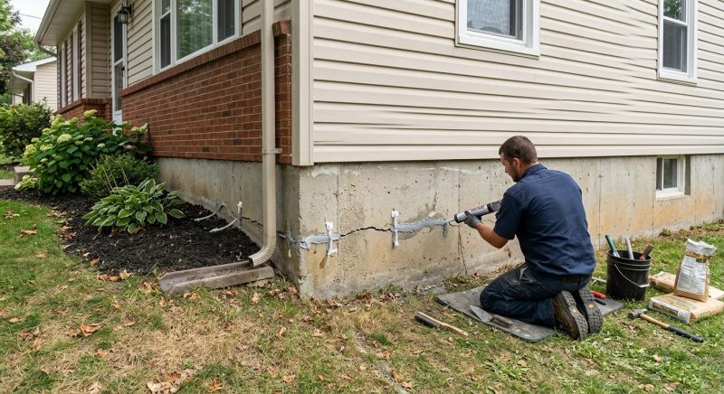 Leaking Foundation Repair in Shelby, NC