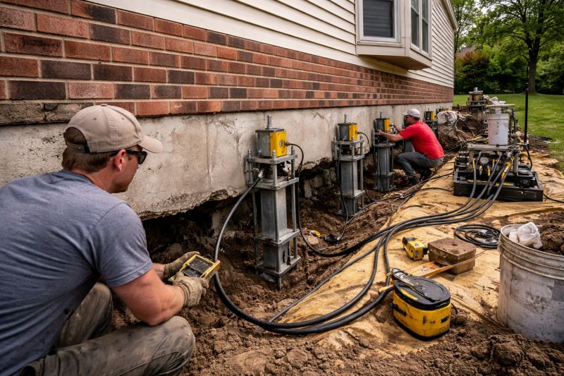 Settling Foundation Service in Shelby, NC