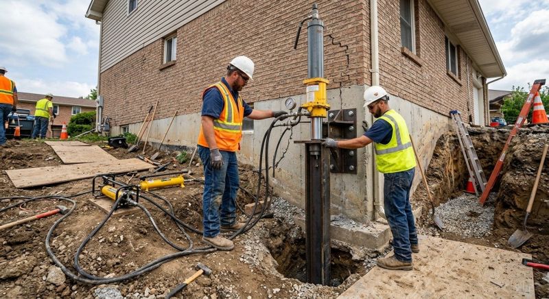 Settling Foundation Service in Rutherford County, NC