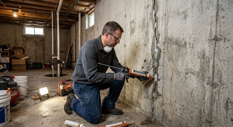 Structural Crack Repair in Shelby, NC