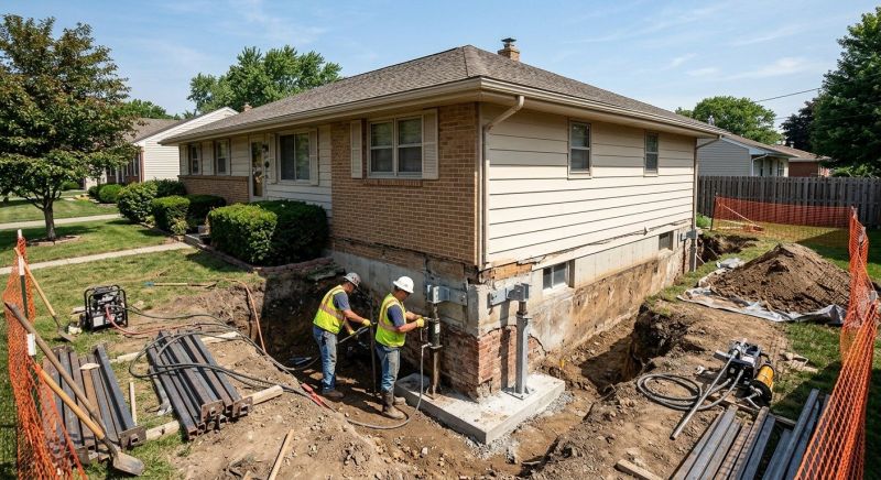 Structural Foundation Repair in Bessemer City, NC