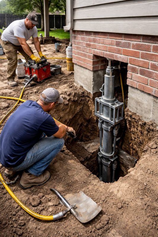 Underpinning Repair in Shelby, NC